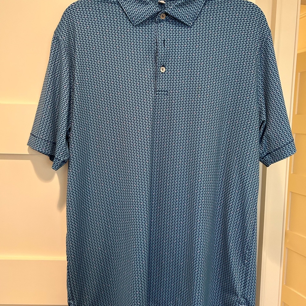 Men's Blue Polo Shirt